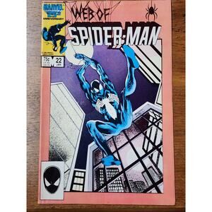 Web of Spider-Man #22 (Marvel Comics January 1987) G/VG